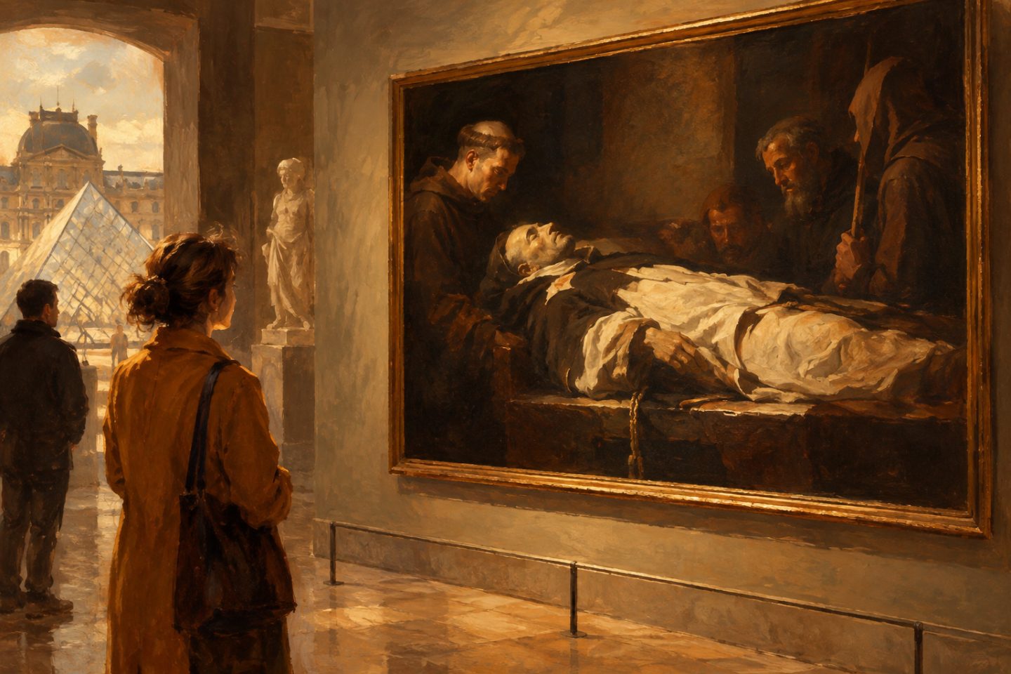 Zurbarán au Louvre : le corps de saint Bonaventure