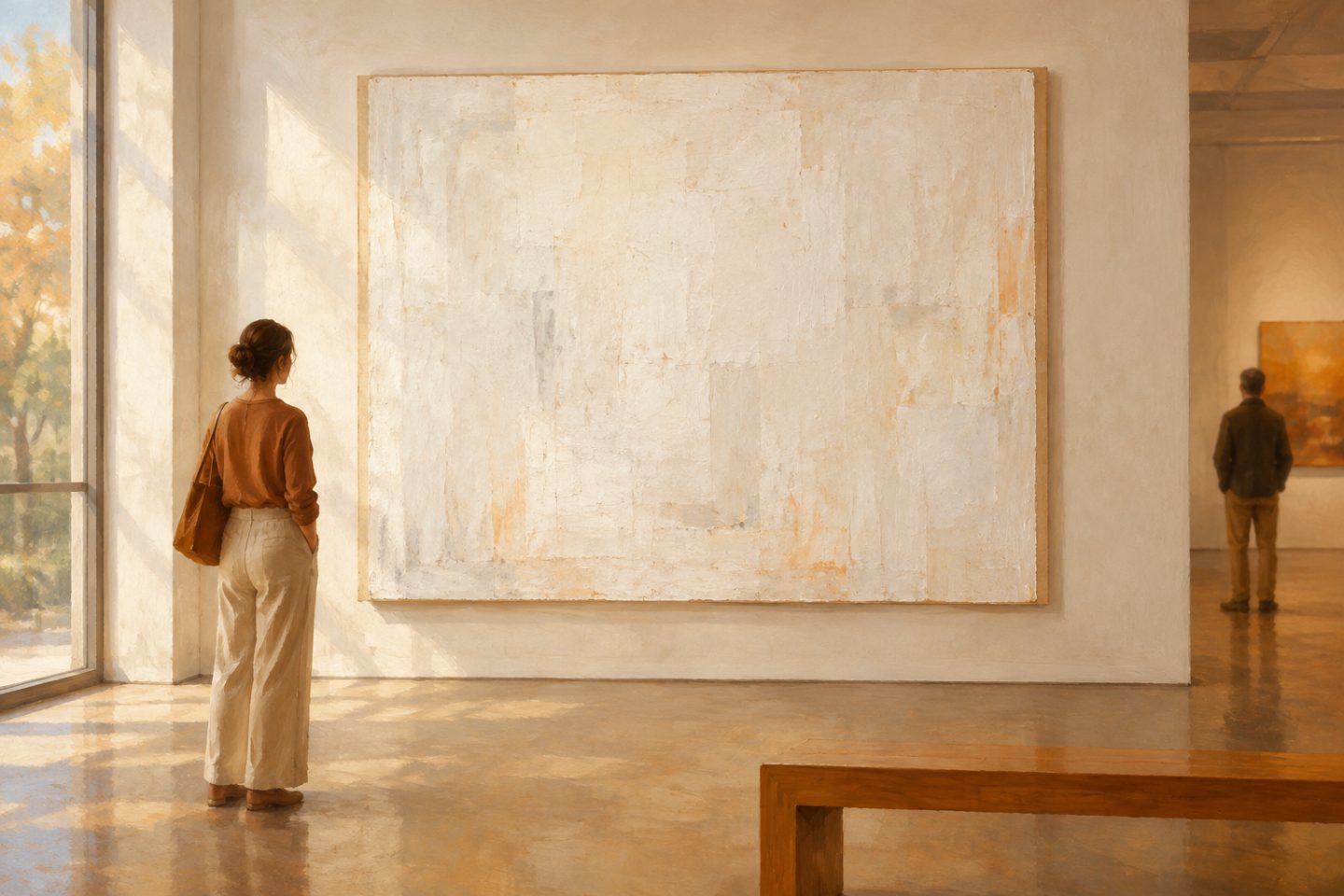 Robert Ryman au Barbican, une peinture qui demande du temps