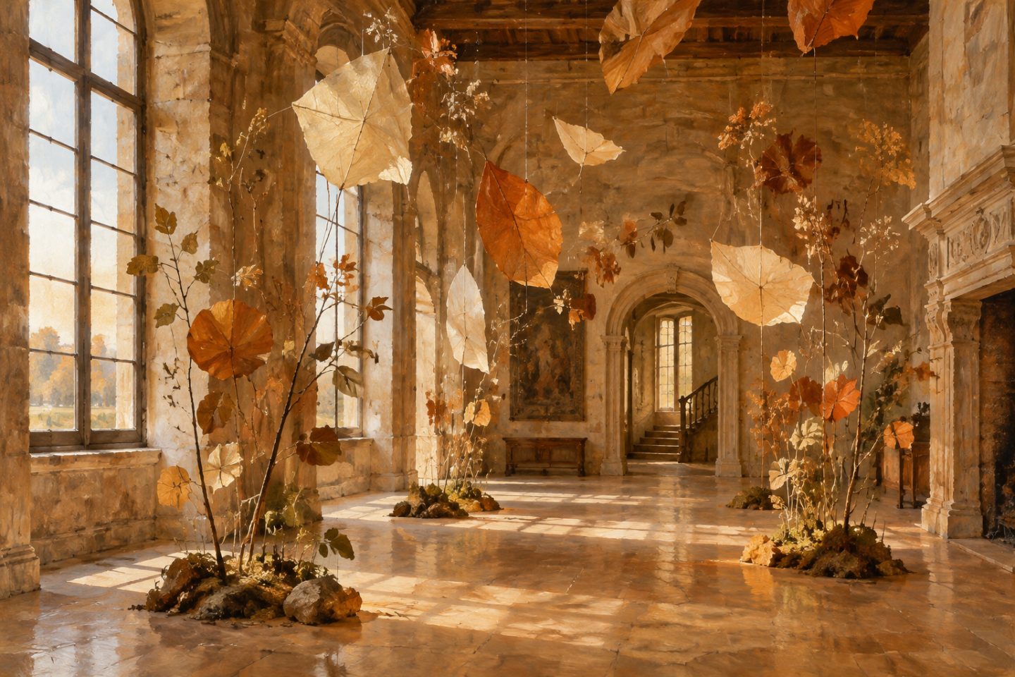 Duy Anh Nhan Duc au palais Jacques-Cœur, à Bourges
