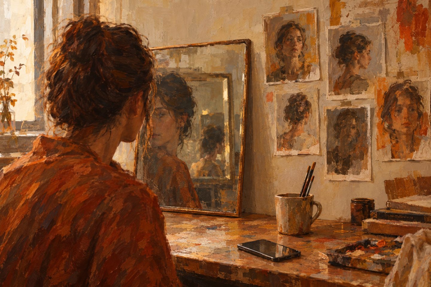 Issy Wood au National Portrait Gallery, entre miroir et mise en scène