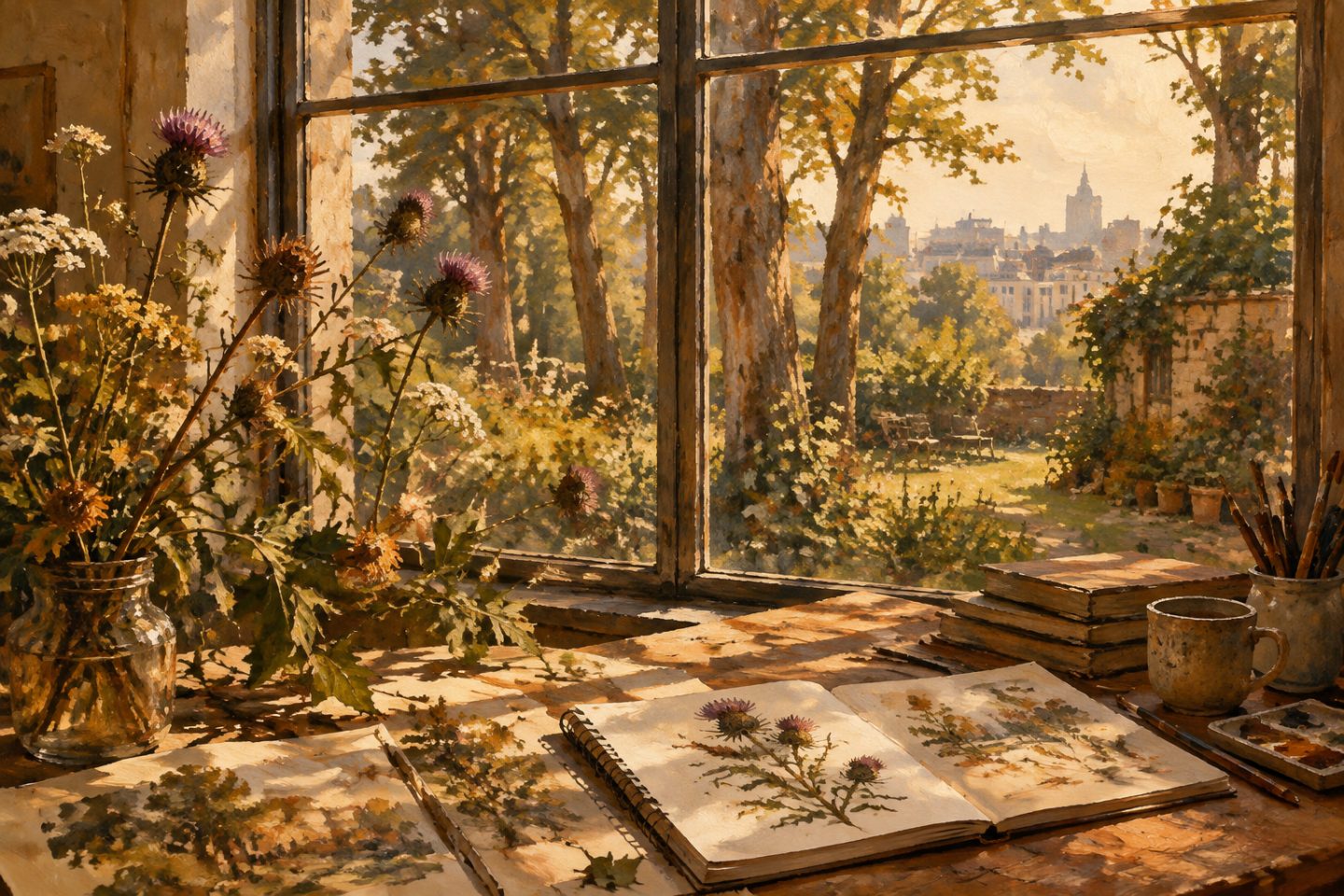 Sabine Moritz au Garden Museum, entre mémoire et paysage
