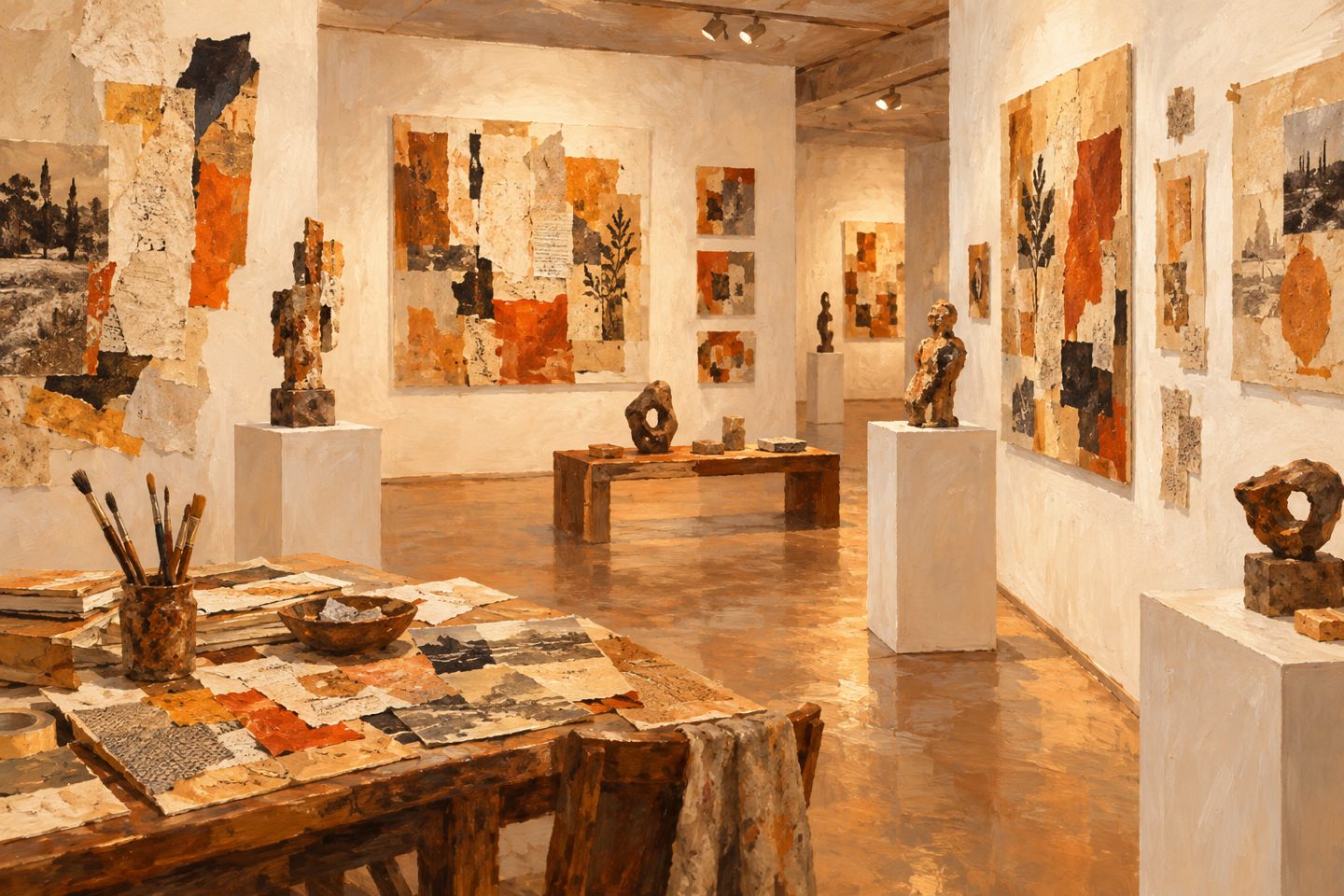 Kurt Schwitters au Musée Picasso, à Paris