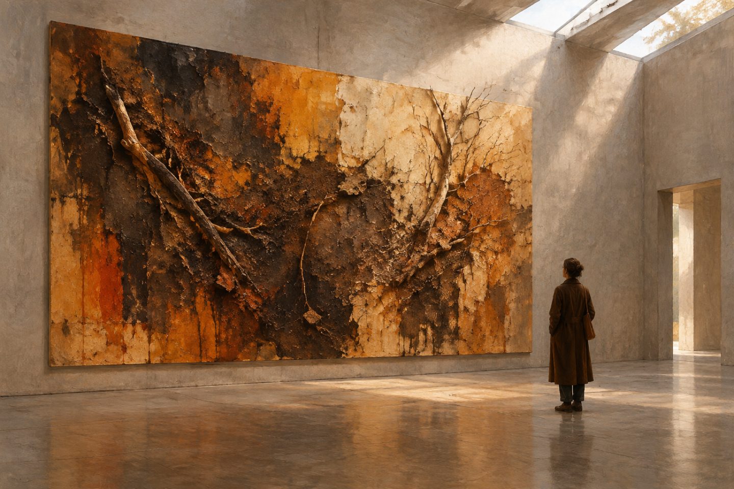 Un pavillon de Chipperfield pour une toile d’Anselm Kiefer