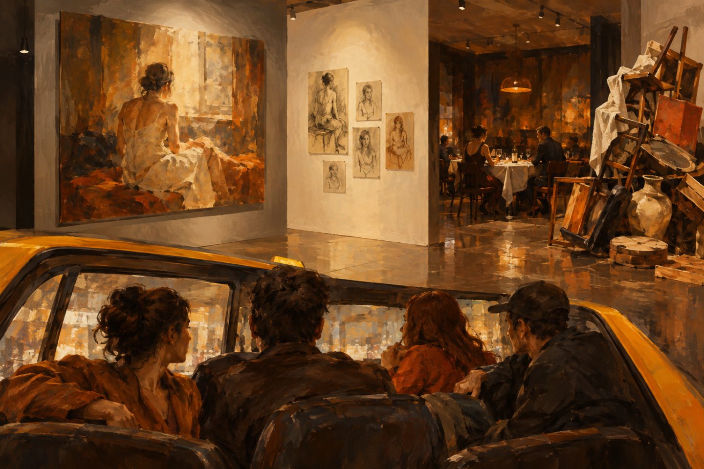 Salman Toor à la Courtauld Gallery, entre sociabilité et tension